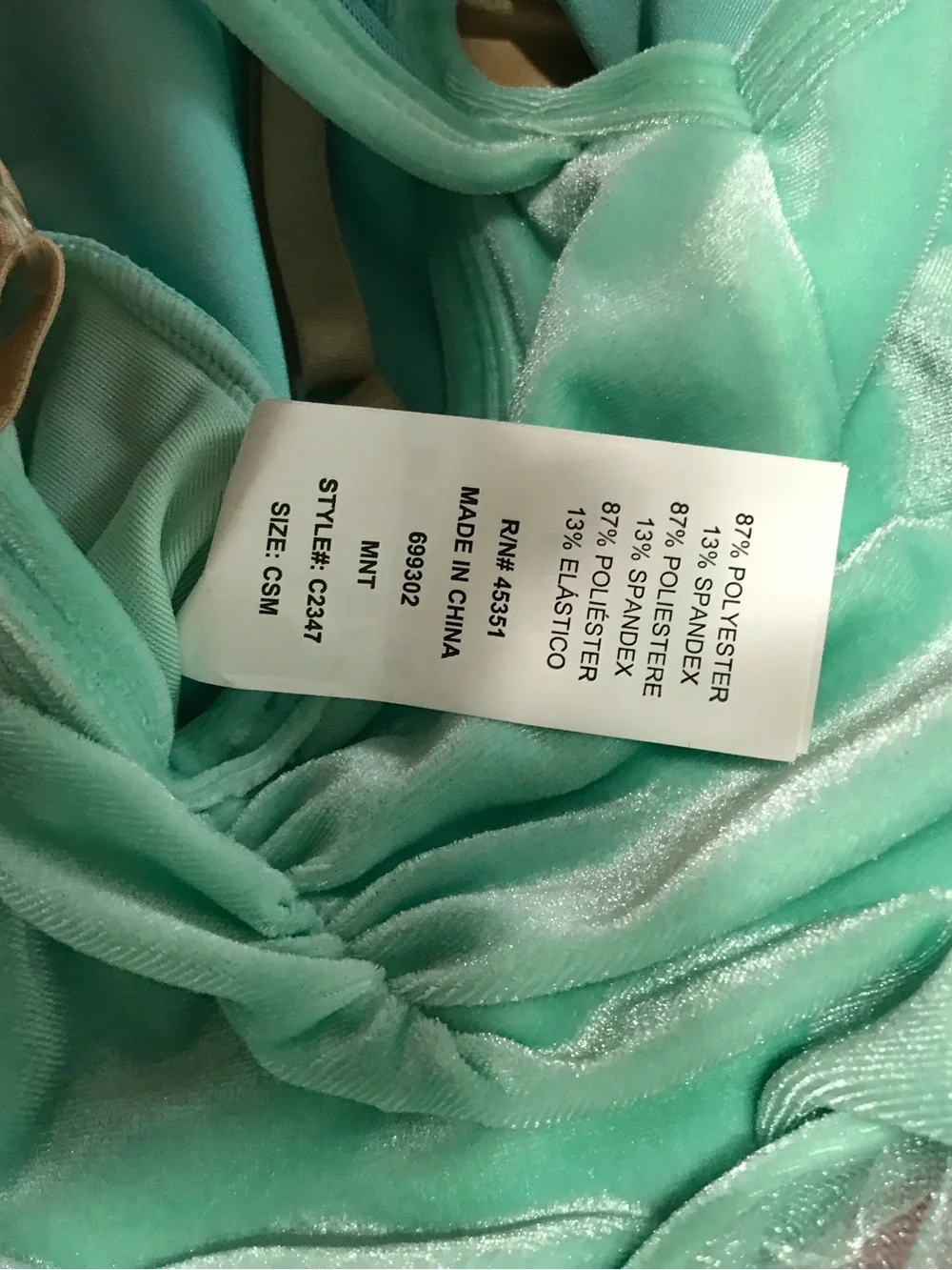 Curtain Call Girls Small Ballet Dance TuTu Costume Teal Blue